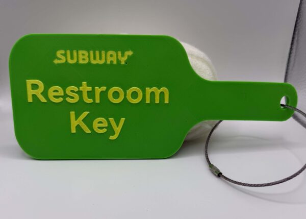 Suubway Bathroom Key Paddles